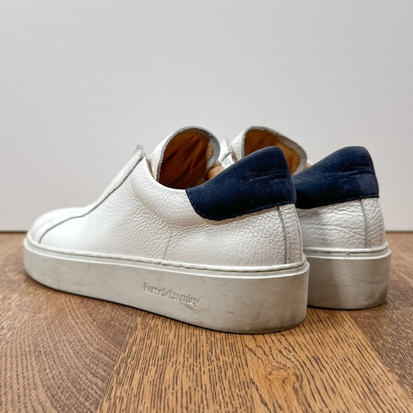 Russell & Bromley Dream Pebble Leather Slip On Laceless Sneakers Womens 37 US 6 - Picture 4 of 12